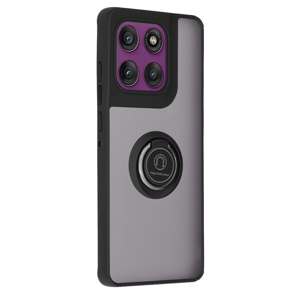 Husa de protectie Techsuit Glinth compatibil cu Motorola Edge 60 Pro, Negru