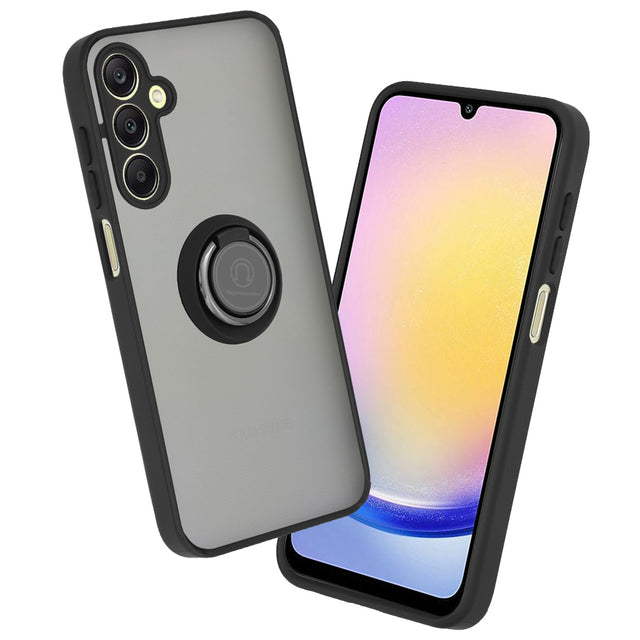 Techsuit Glinth fekete tok Samsung Galaxy A25 5G telefonhoz