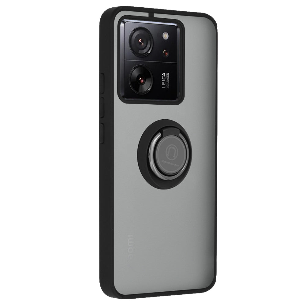 Husa de protectie Techsuit Glinth compatibil cu Xiaomi 13T / 13T Pro, Negru