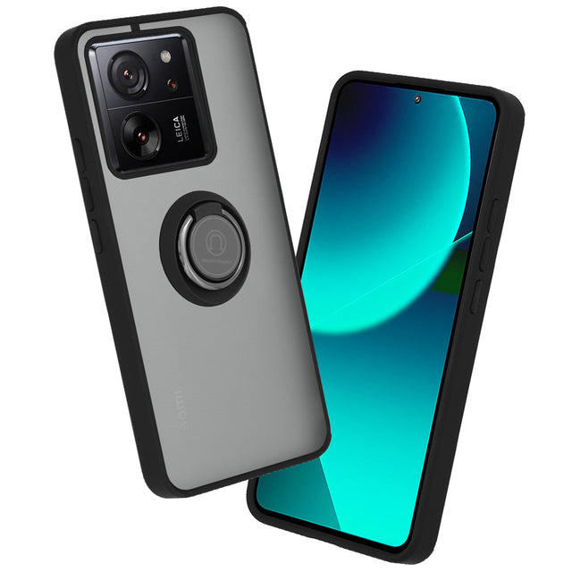 Husa de protectie Techsuit Glinth compatibil cu Xiaomi 13T / 13T Pro, Negru
