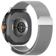 Curea smartwatch Techsuit Watchband (W009) compatibil cu Samsung Galaxy Watch8 40mm/Watch8 44mm/Watch8 Classic- Silver