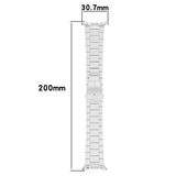 Curea smartwatch Techsuit Watchband (W010) compatibil cu Samsung Galaxy Watch8 40mm/Watch8 44mm/Watch8 Classic, Negru