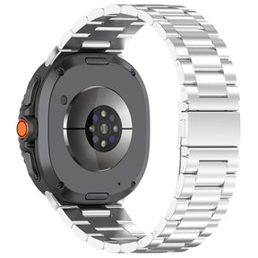 Curea smartwatch Techsuit Watchband (W010) compatibil cu Samsung Galaxy Watch8 40mm/Watch8 44mm/Watch8 Classic, Argintiu