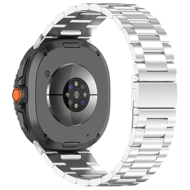 Curea smartwatch Techsuit Watchband (W010) compatibil cu Samsung Galaxy Watch8 40mm/Watch8 44mm/Watch8 Classic, Argintiu