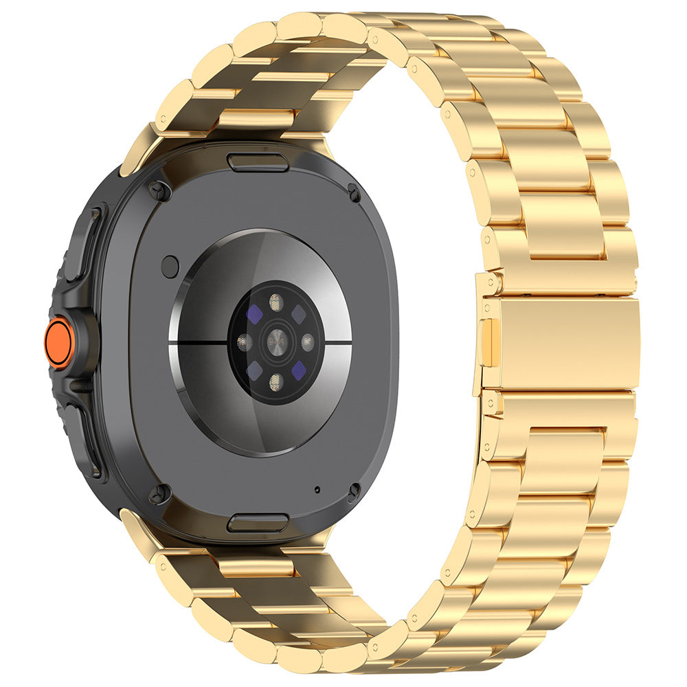 Curea smartwatch Techsuit Watchband (W010) compatibil cu Samsung Galaxy Watch8 40mm/Watch8 44mm/Watch8 Classic, Auriu