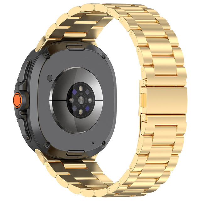 Curea smartwatch Techsuit Watchband (W010) compatibil cu Samsung Galaxy Watch8 40mm/Watch8 44mm/Watch8 Classic, Auriu