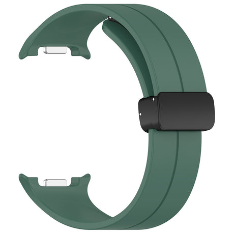Curea smartwatch Techsuit Watchband (W011) compatibil cu Samsung Galaxy Watch8 40mm/Watch8 44mm/Watch8 Classic, Verde Inchis
