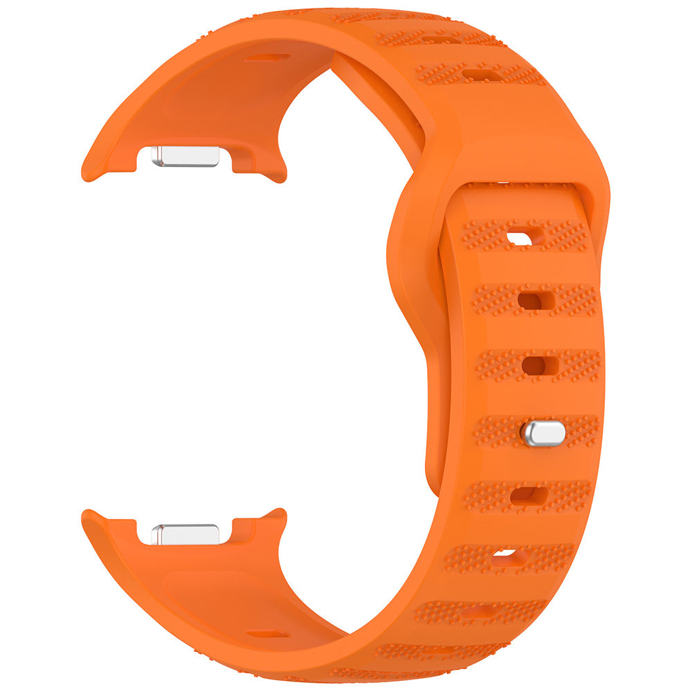 Curea smartwatch Techsuit Watchband (W050) compatibil cu Samsung Galaxy Watch8 40mm/Watch8 44mm/Watch8 Classic, Portocaliu