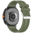 Curea smartwatch Techsuit Watchband (W051) compatibil cu Samsung Galaxy Watch8 40mm/Watch8 44mm/Watch8 Classic, Verde