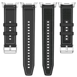 Curea smartwatch Techsuit Watchband (W051) compatibil cu Samsung Galaxy Watch8 40mm/Watch8 44mm/Watch8 Classic, Albastru Inchis