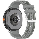 Curea smartwatch Techsuit Watchband (W051) compatibil cu Samsung Galaxy Watch8 40mm/Watch8 44mm/Watch8 Classic, Gri