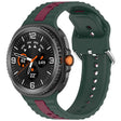 Curea smartwatch Techsuit Watchband (W078) compatibil cu Samsung Galaxy Watch8 40mm/Watch8 44mm/Watch8 Classic, Bleumarin Emerald