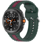 Curea smartwatch Techsuit Watchband (W078) compatibil cu Samsung Galaxy Watch8 40mm/Watch8 44mm/Watch8 Classic, Bleumarin Emerald