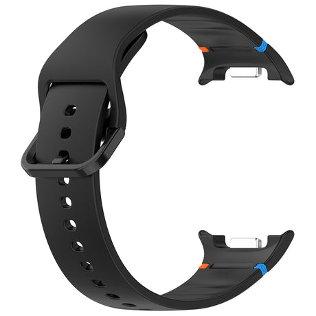 Curea smartwatch Techsuit Watchband (W079) compatibil cu Samsung Galaxy Watch8 40mm/Watch8 44mm/Watch8 Classic, Negru