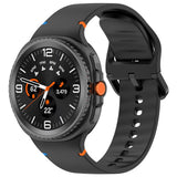 Curea smartwatch Techsuit Watchband (W079) compatibil cu Samsung Galaxy Watch8 40mm/Watch8 44mm/Watch8 Classic, Negru