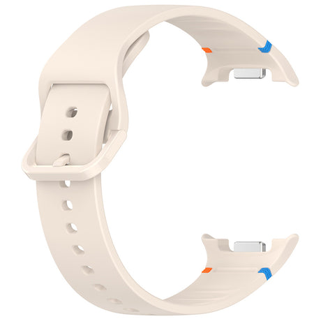 Curea smartwatch Techsuit Watchband (W079) compatibil cu Samsung Galaxy Watch8 40mm/Watch8 44mm/Watch8 Classic, Cashmere Cream