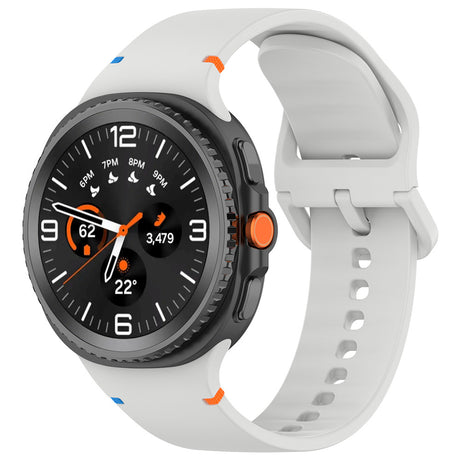 Curea smartwatch Techsuit Watchband (W079) compatibil cu Samsung Galaxy Watch8 40mm/Watch8 44mm/Watch8 Classic, Gri