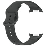 Curea smartwatch Techsuit Watchband (W079) compatibil cu Samsung Galaxy Watch8 40mm/Watch8 44mm/Watch8 Classic, Grafit Carbon
