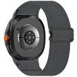 Curea smartwatch Techsuit Watchband (W080) compatibil cu Samsung Galaxy Watch8 40mm/Watch8 44mm/Watch8 Classic, Grafit Mosaic