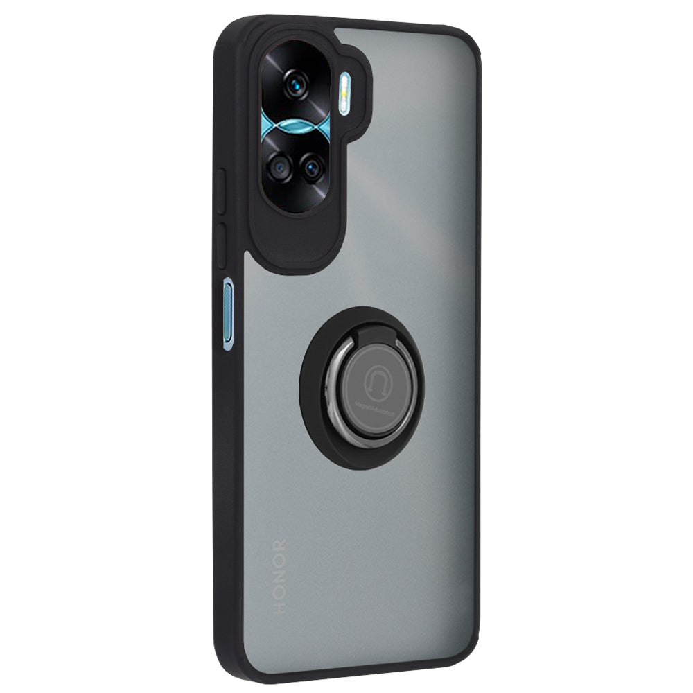 Husa de protectie Techsuit Glinth compatibil cu Honor 90 Lite, Negru