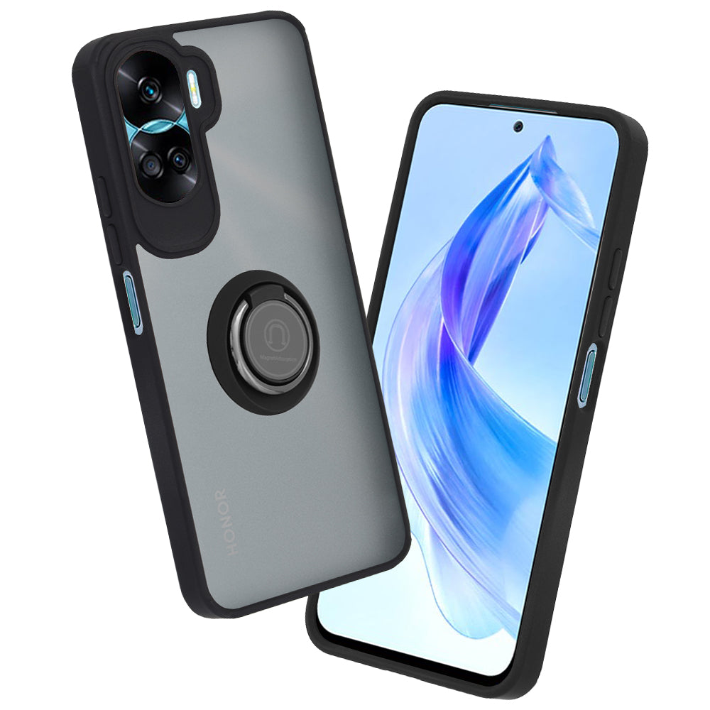 Husa de protectie Techsuit Glinth compatibil cu Honor 90 Lite, Negru