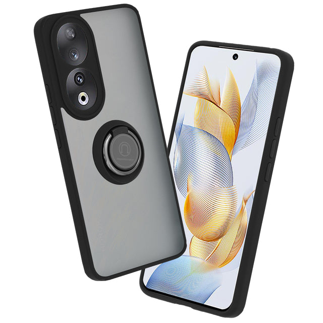 Husa de protectie Techsuit Glinth compatibil cu Honor 90, Negru
