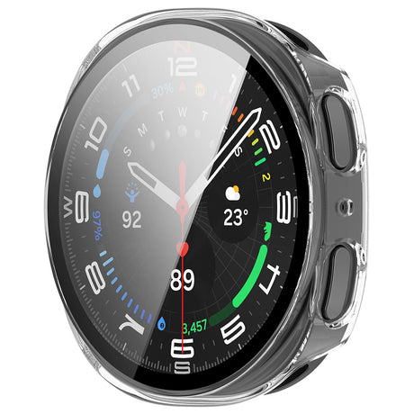 Folie de protectie smartwatch Techsuit Defense360 Pro + Screen Protector compatibil cu Samsung Galaxy Watch8 40mm, Transparent