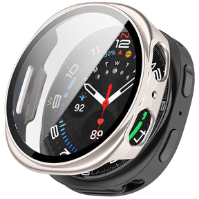 Folie de protectie smartwatch Techsuit Defense360 Pro + Screen Protector compatibil cu Samsung Galaxy Watch8 44mm, Perlat