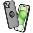Husa de protectie Techsuit Glinth compatibil cu iPhone 15 Plus, Negru