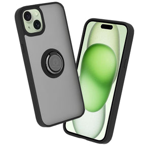 Husa de protectie Techsuit Glinth compatibil cu iPhone 15 Plus, Negru