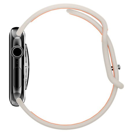 Accesoriu smartwatch Spigen Nano Pop (AMP09326) compatibil cu Apple Watch 1/2/3/4/5/6/7/8/9/10/11/SE/SE 2/SE 3 (38/40/41/42mm), Portocaliu Beige