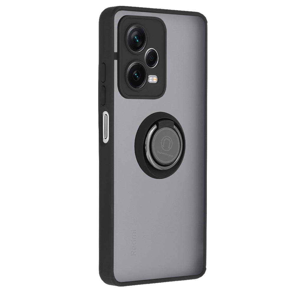 Husa de protectie Techsuit Glinth compatibil cu Xiaomi Redmi Note 12 Pro+, Negru