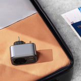 Incarcator Ugreen CD314 (90613), Outlet Extender, Fast Charge, 2x USB, Type-C, AC, 3680W, 13A, PD30W, 3A, QC4+, Negru