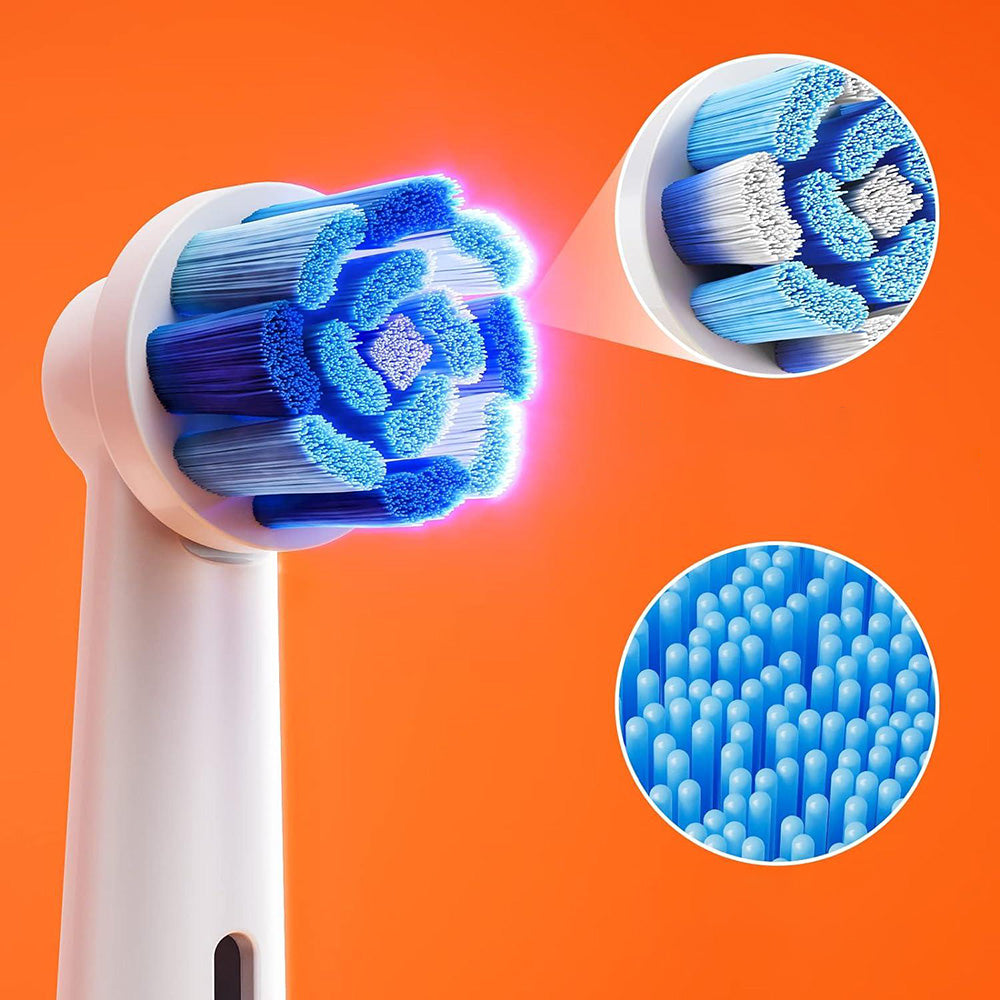 Bitvae Toothbrush Heads (SDR2), Gum Care, for Bitvae S2 BV SDR2, x4, Alb