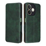 Husa de protectie Techsuit Safe Wallet Plus compatibil cu Oppo A5 Pro 4G / A5 Pro 5G, Verde