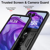Husa de protectie Techsuit CamShield Series compatibil cu Motorola Razr 60 Ultra, Negru