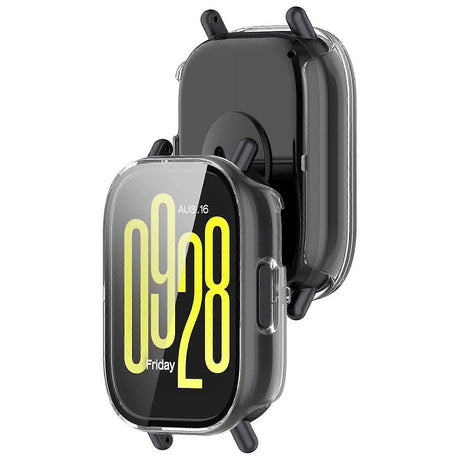 Folie de protectie smartwatch Techsuit Defense360 Pro + Screen Protector compatibil cu Xiaomi Redmi Watch 5 Active, Transparent