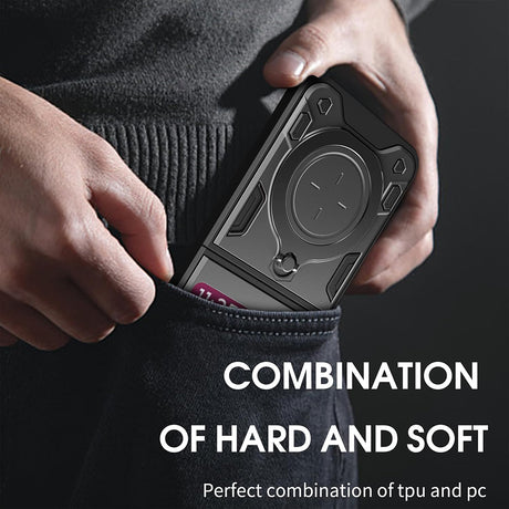 Husa de protectie Techsuit CamGuard Pro compatibil cu Motorola Razr 60 Ultra, Negru