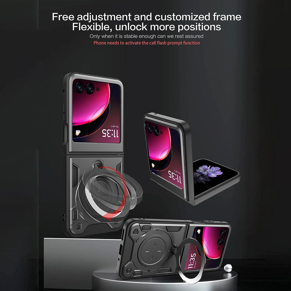 Husa de protectie Techsuit CamGuard Pro compatibil cu Motorola Razr 60 Ultra, Negru