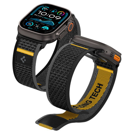 Curea smartwatch Spigen Athlex Air M pentru Apple Watch, neagră