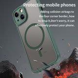 Husa de protectie Techsuit HaloFrost II MagSafe compatibil cu iPhone 13, Verde