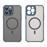 Husa de protectie Techsuit HaloFrost II MagSafe compatibil cu iPhone 13 Pro, Bleumarin