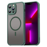 Husa de protectie Techsuit HaloFrost II MagSafe compatibil cu iPhone 13 Pro Max, Verde