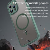 Husa de protectie Techsuit HaloFrost II MagSafe compatibil cu iPhone 13 Pro Max, Verde