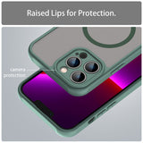 Husa de protectie Techsuit HaloFrost II MagSafe compatibil cu iPhone 13 Pro Max, Verde