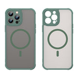 Husa de protectie Techsuit HaloFrost II MagSafe compatibil cu iPhone 13 Pro Max, Verde