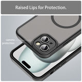 Husa de protectie Techsuit HaloFrost II MagSafe compatibil cu iPhone 14 Plus, Negru