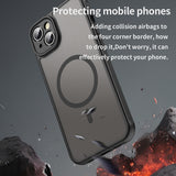 Husa de protectie Techsuit HaloFrost II MagSafe compatibil cu iPhone 14 Plus, Negru
