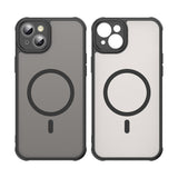 Husa de protectie Techsuit HaloFrost II MagSafe compatibil cu iPhone 14 Plus, Negru