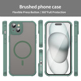 Husa de protectie Techsuit HaloFrost II MagSafe compatibil cu iPhone 14 Plus, Verde